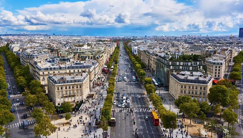 Paris France Champs-Elysee