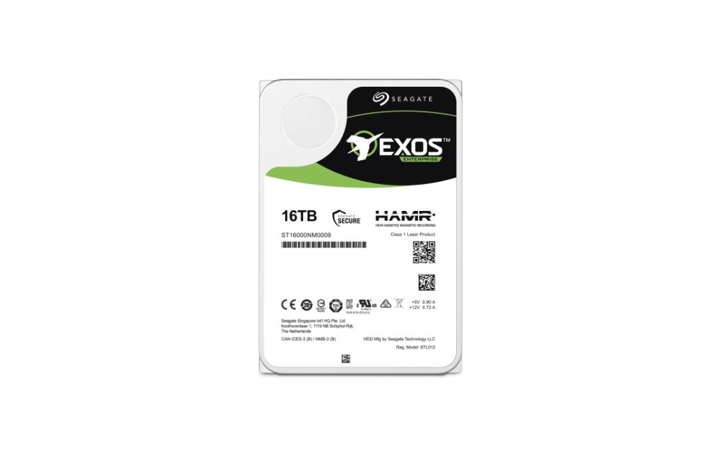 Seagate Exos HAMR 16TB