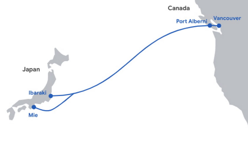 Google Cloud sea cable
