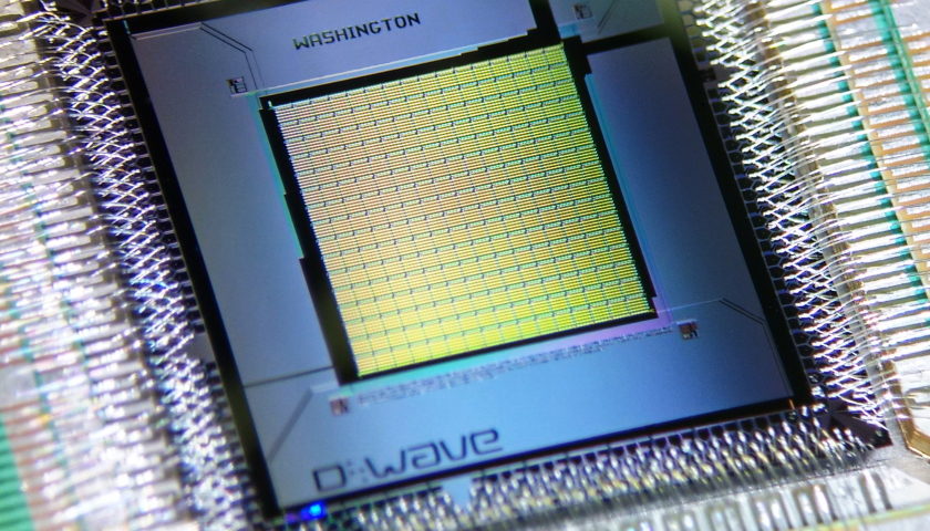 D-Wave chip