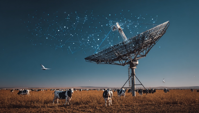 Satellite functionality supports the smart farms of the future 