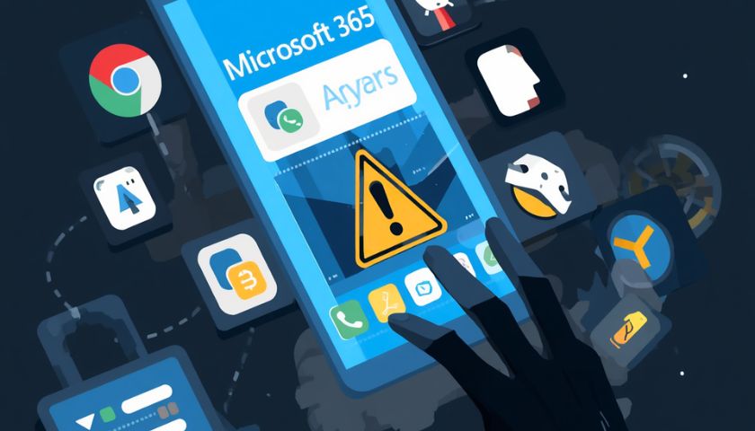 Microsoft 365 Android Apps Let Any App Steal Account Tokens via Leftover Debug Flag