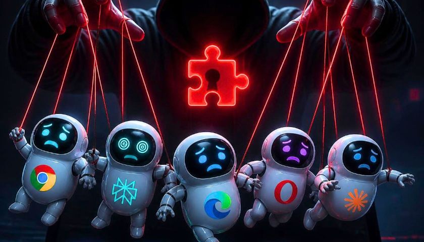 BragJack attacks hijack AI browser agents through malicious extensions