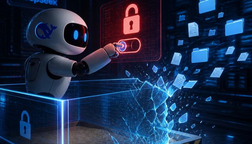 DeepSeek Harness Flaw Let AI Agents Disable Their Own File Sandbox Without Approval